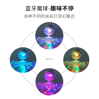 夢幻光影魔法師 如何用藍牙音箱魔球小夜燈與迷你投影燈營造沉浸式氛圍